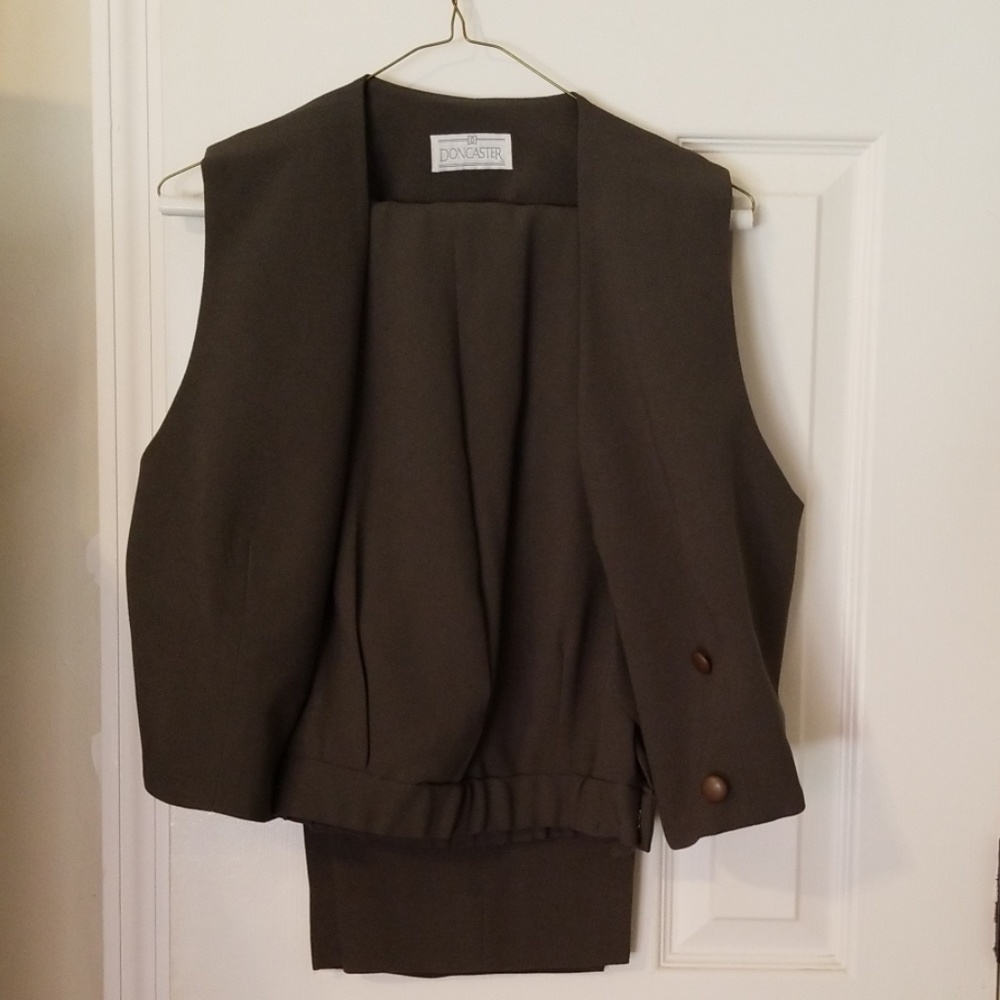 Three piece designer suit